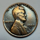 1950 D  American Lincoln Wheat Penny   - for your penny book!