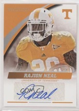 2016 Panini Tennessee Volunteers Auto Rajion Neal #RN-UT Auto 2u3