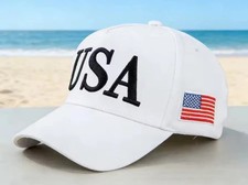 USA Donald Trump America Hat Cap Flag 45 - 47 Men Strapback Logo President New