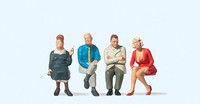 Preiser Spur 0 1:45 65352 Figurensatz Sitzende Reisende Neu Ovp
