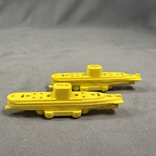 Vintage Kellogg's Cereal Premium - Action Mini Baking Soda Submarine Lot of 2