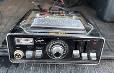 Courier Classic II CB Radio 23 Channel Chrome UNTESTED, Unknown Condition.