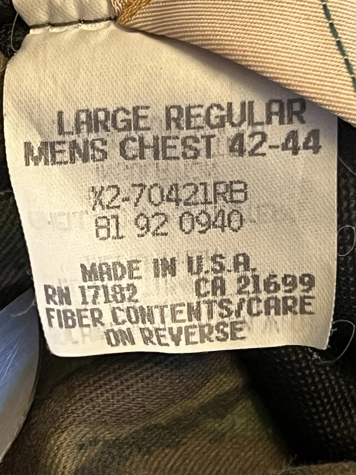 Vintage 90s Red Head Camo Hunting Coveralls Men's Size L Reg 42-44 Realtree USA - Image 4 of 4