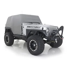 Smittybilt 92-06 for Wrangler YJ/TJ Water-Resistant Cab Cover NO Door Flaps Gray