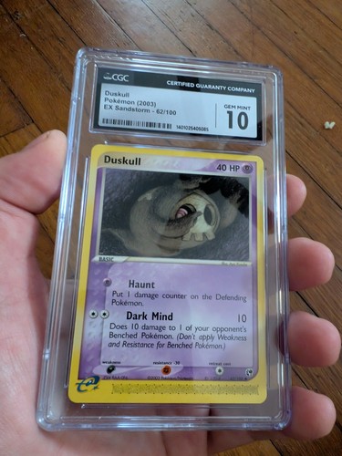 Duskull graded CGC 10 for sale on eBay