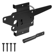 Wooden Fence Gate Latch Heavy Duty Locking Gate Hardware for Pool/Garden Gate...