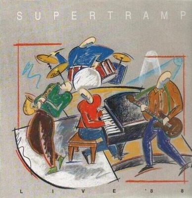 Vinyl LP - Supertramp - Live`88, A&M Records 396 982-1, Zustand  Super