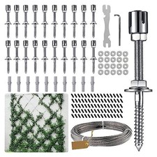 Stainless Steel Wire Trellis Modern Flexible Layout For Climbing Plants