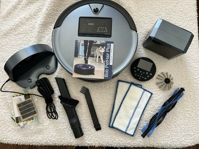 BobSweep PetHair Plus Vacuum, Docking Station, Remote & Complete Accessories
