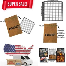 Durable Stainless Steel Portable Grill Set: Perfect for Camping Adventures