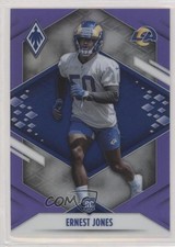 2021 Panini Phoenix Rookie Purple 45/125 Ernest Jones #187 0ho3