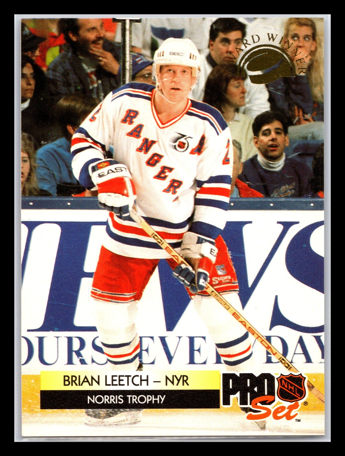 1992-93 Pro Set #CC4 Brian Leetch Award Winners