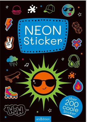 Neon-Stick*r Über 200 coole Stick*r Broschüre 16 S. Deutsch 2026 arsEdition GmbH