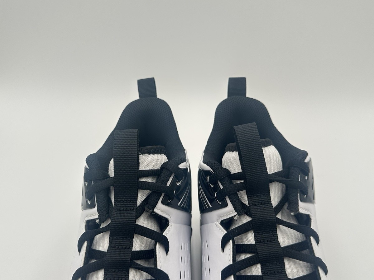 Nike Alpha Menace Strong Football Cleats White Black IB2572-100 Men Size 14.5 Amazon.com | Nike Men main image 4