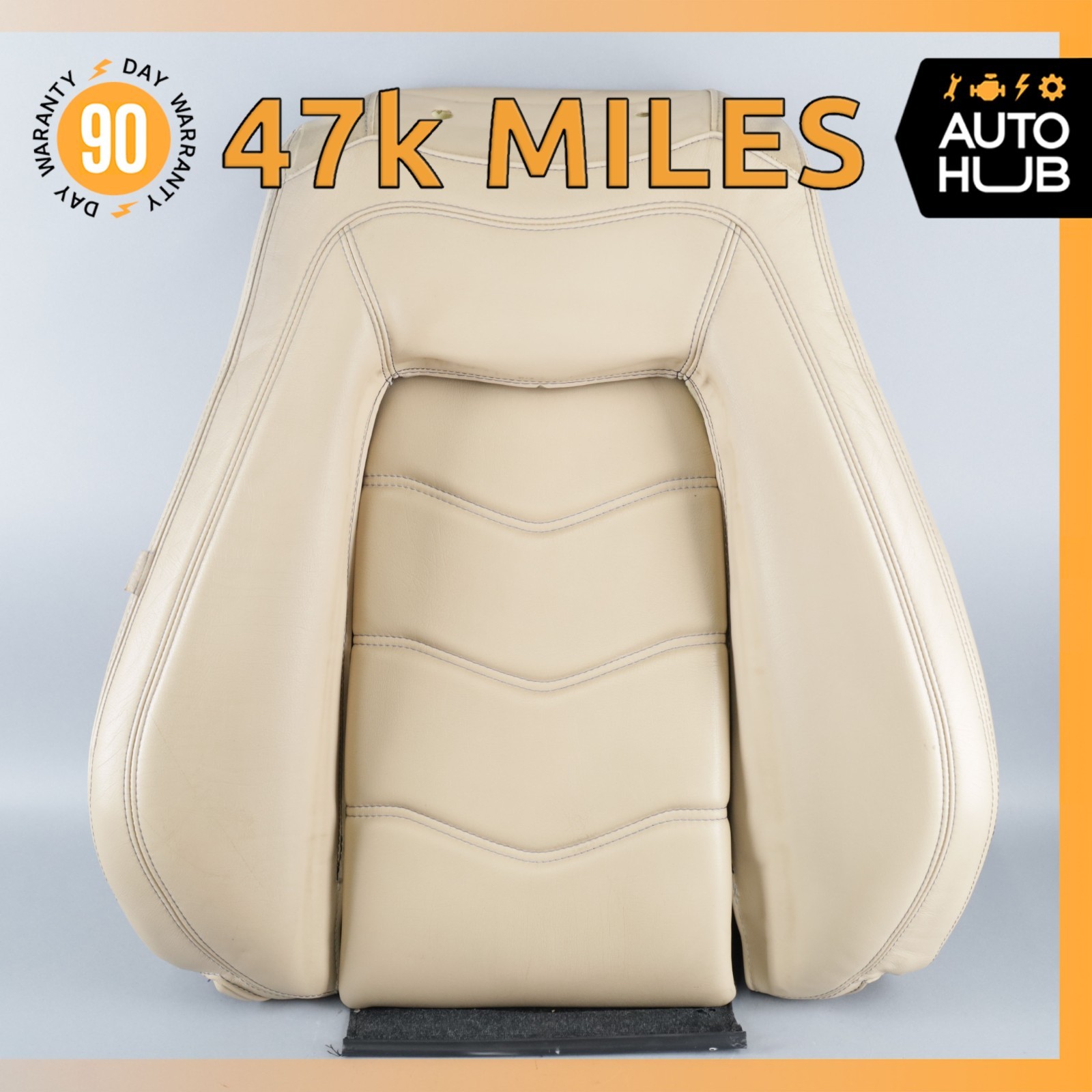 13-16 Maserati GranTurismo M145 Right Side Top Upper Seat Cushion OEM 47k