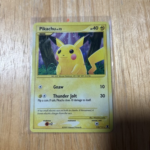 Pikachu 112/111 Rising Rivals Holo