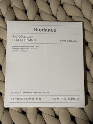 Biodance Bio Collagen Real Deep Mask | 4 Sheets - New in Box