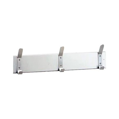 Bobrick 232X24 S/S Mount Hat/Coat Strip Hook