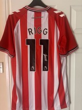 Chris Rigg Signed Sunderland Shirt With COA Premier League
