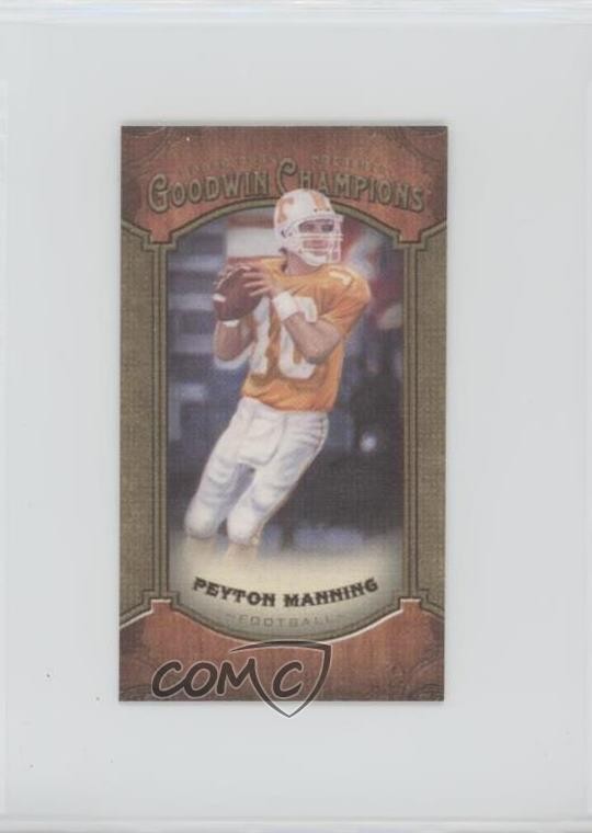 2014 Upper Deck Goodwin Champions Mini Canvas Peyton Manning #11 HOF 0i5j