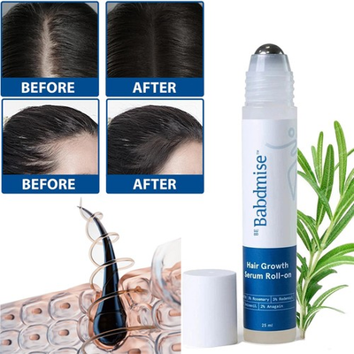 #ad Be Bodywise Hair Growth Serum Roll On 25ml 3% Rosemary Reduces Hair Fall $42.95