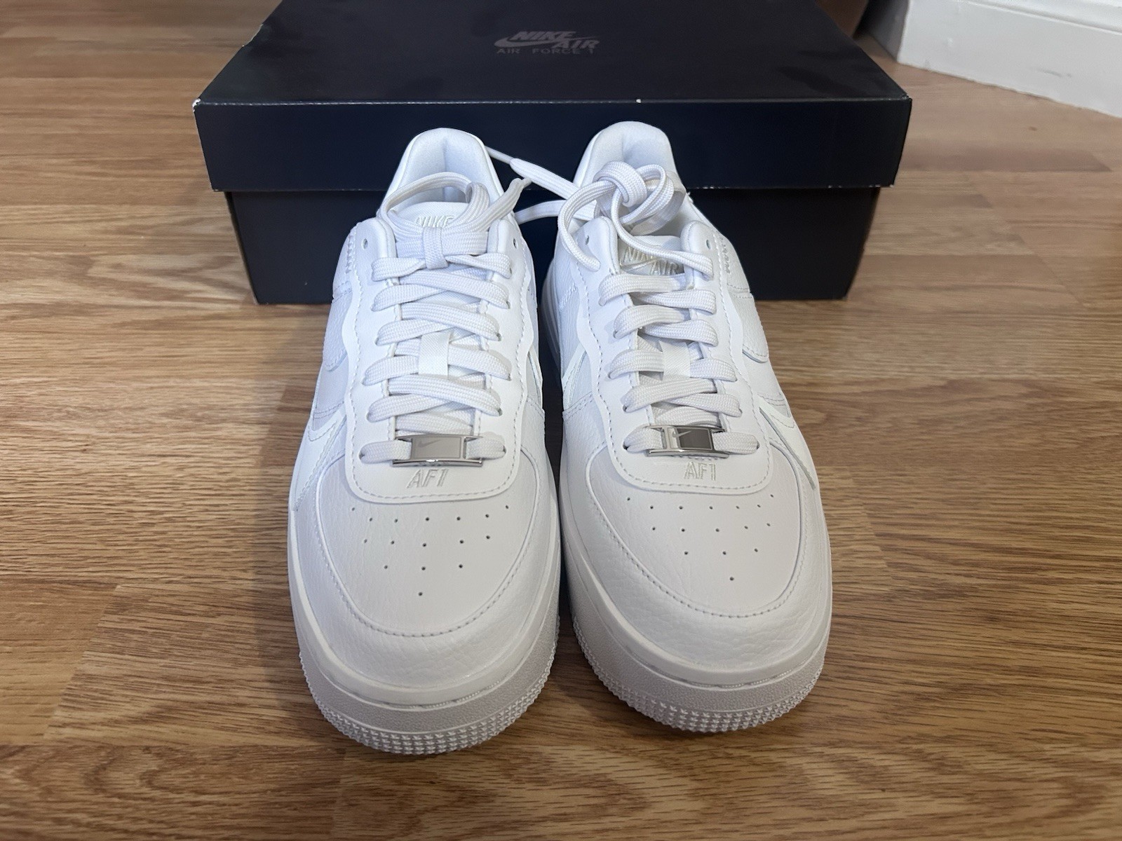Women’s Nike Air Force Ones AF1 Triple White Sneakers