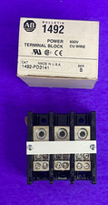 NEW Allen-Bradley 1492-PD3141 Power Distribution Block, 3-Pole, 175A, 600V