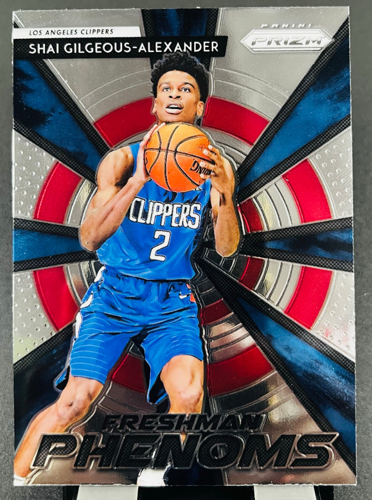 Shai Gilgeous-Alexander 2018-19 Panini Prizm Freshman Phenoms RC Clippers #15