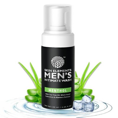 Skin Elements Herren Intim Waschung Mit Menthol Duft 120ml