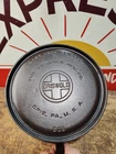 "Fully Restored" GRISWOLD CAST IRON #8 Griddle Large Logo 9" Seasoned Flat