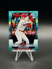 SHOHEI OHTANI 2023 Bowman Chrome #87 Aqua RayWave Refractors 197/199