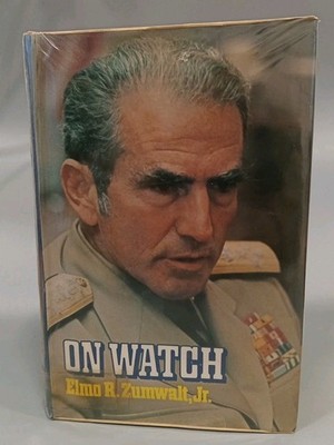 1977 ''On Watch: A Memoir'' Third Edition Hardcover Book! By Elmo R. Zumwalt Jr.
