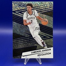 2024-25 Panini Revolution Basketball Cameron Johnson Blue Storm #21 Nets
