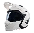 Stealth Streetfighter Removable Chin Bar Open White