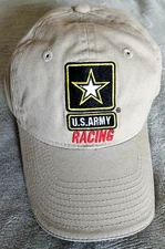 New DSR U.S. Go Army NHRA Drag Racing Cap,  Hat with Flag