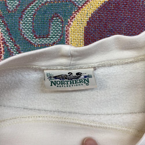 VINTAGE Northern Reflections Sweatshirt, Autumn Reflections Kanu 90er, XXL - Bild 4 von 7