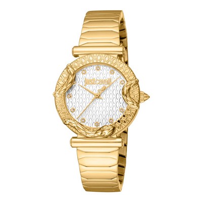 Just Cavalli Uhr JC1L234M0225 Damen Quarz Stahlband Stahl Neu