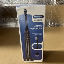Onlyone T2431A0 Sonic Electric Toothbrush 8 Heads USB New In Box