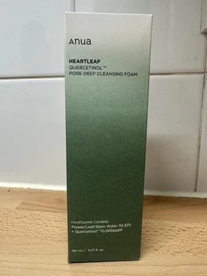 ANUA Heartleaf Quercetinol Pore Deep Cleansing Foam – Deep Pore Cleanser 150ml