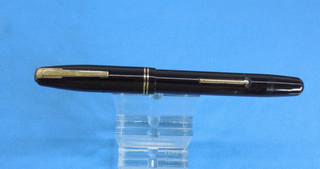 Vintage Waterman's Fountain Pen Dark Brown 14ct gold nib