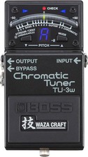 BOSS TU-3W WAZA CRAFT Chromatic Tuner Pedal