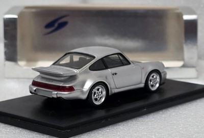 Porsche 911 (964) Turbo S 1992 Silver 1:43 Spark S2032 EXTREMELY