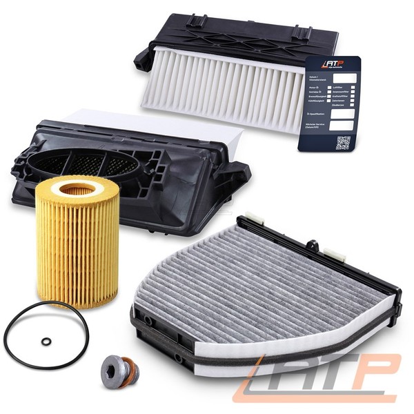 Inspektionspaket SET A FÜR Mercedes C-KLASSE W204 E-KLASSE W212 300 + 350 CDI-image