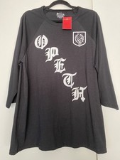 Puck Hcky X Opeth Size XL Men's Black Dolman T Shirt Ice Hckey USA BNWT