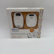 Graco Simple Sounds Analog Baby Monitor 500ft. Range Channel Selector