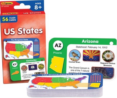 Flash Cards US States Teacher Created Resources EP62099
