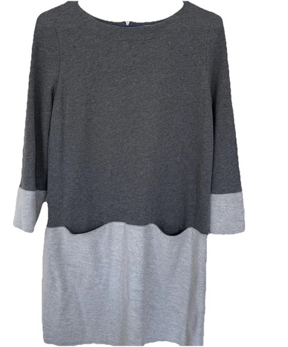 Anthropologie Lilis Closet Tunic Top Dress S Pockets Oversized Lagenlook Layer