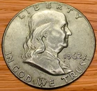 1962-D Franklin Half Dollar (VF)