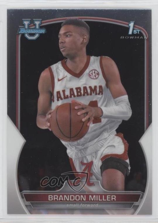 2022-23 Bowman U Chrome Brandon Miller #80 19i9