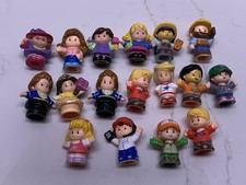 Fisher Price Little People Figures Community Helpers Belle Mixed Lot of 17